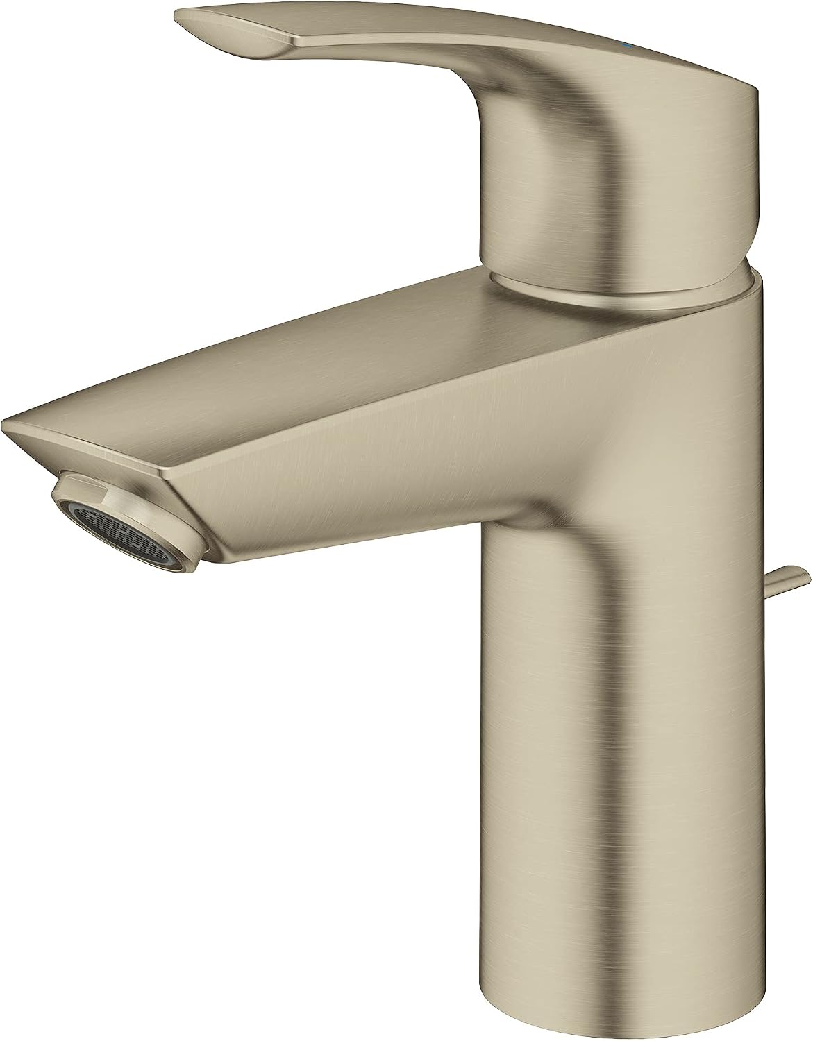 Grohe 32642EN3 Eurosmart Single Hole Single-Handle S-Size Bathroom Faucet 1.2 GPM In Brushed Nickel Finish