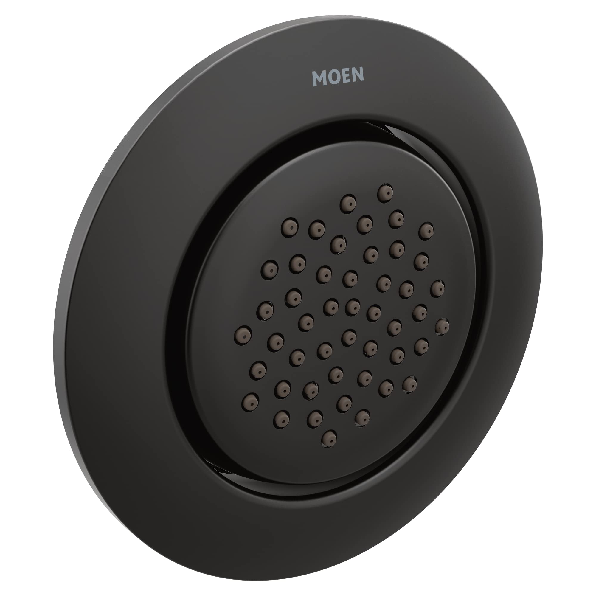 Moen Mosaic Round Single Function Body Spray in Matte Black - TS1322BL