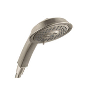 Hansgrohe 28548821 Raindance Classic Handshower 100 3-Jet, 2.5 GPM in Brushed Nickel