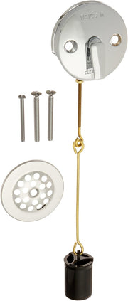 Watco Quick Adjust Trip Lever Brass Trim Linkage Drop for Tubs up to 16" in Oil Rubbed Bronze - 38770-BRS-BZ