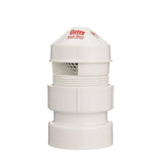 Oatey 39017 Sure Vent Air Admittance Valve 24 Stack DFU Capacity with 1.5 to 2-Inch PVC Schedule 40 Adapter