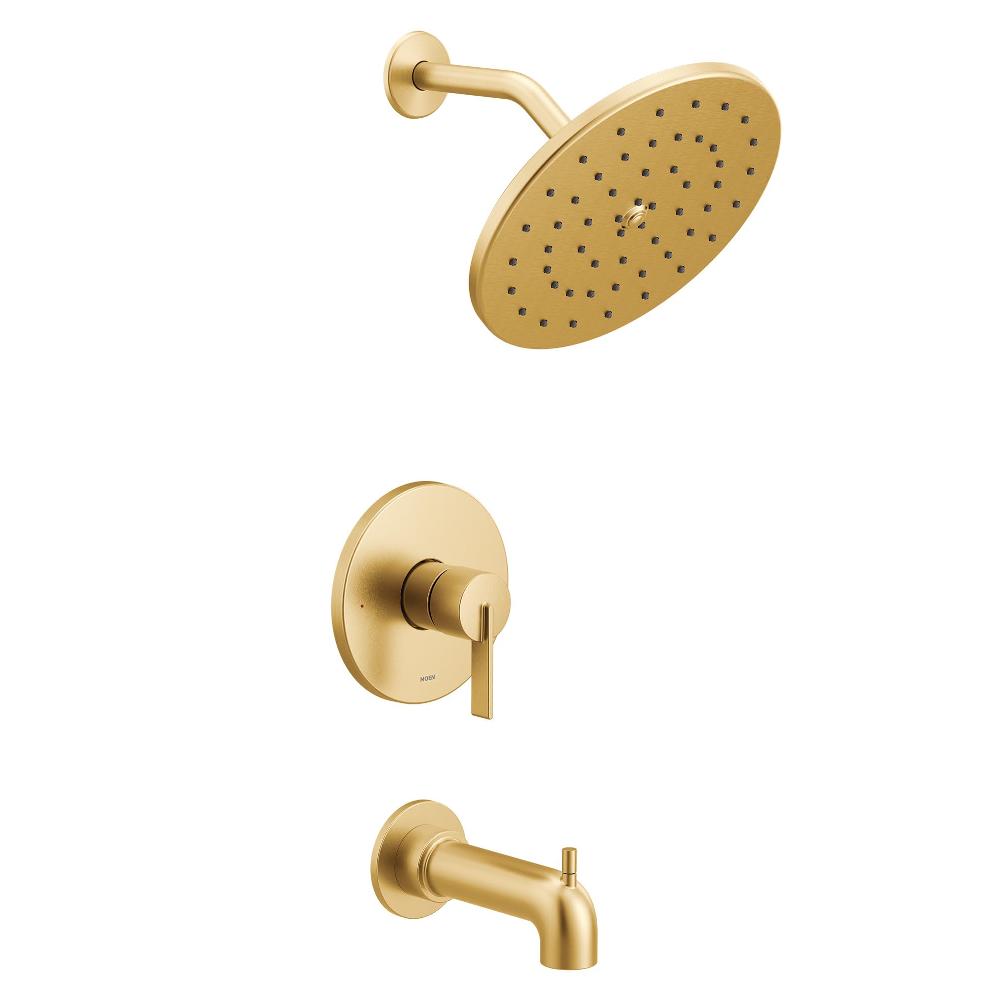 Moen Cia M CORE 3 Series 1 Handle Tub and Shower Trim Kit in Brushed Gold - UT3363BG