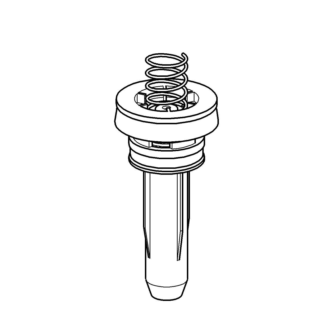 Grohe Repair Parts 43451000 Piston in Grohe Chrome