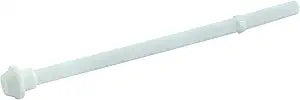 White PEX toilet riser with connector fitting on one end, approximately 20 inches long.