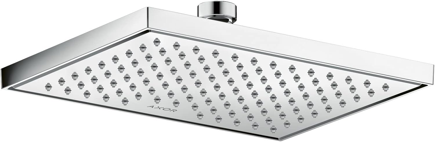 AXOR ShowerSolutions 1.5 GPM Single Function Square Rain Shower Head