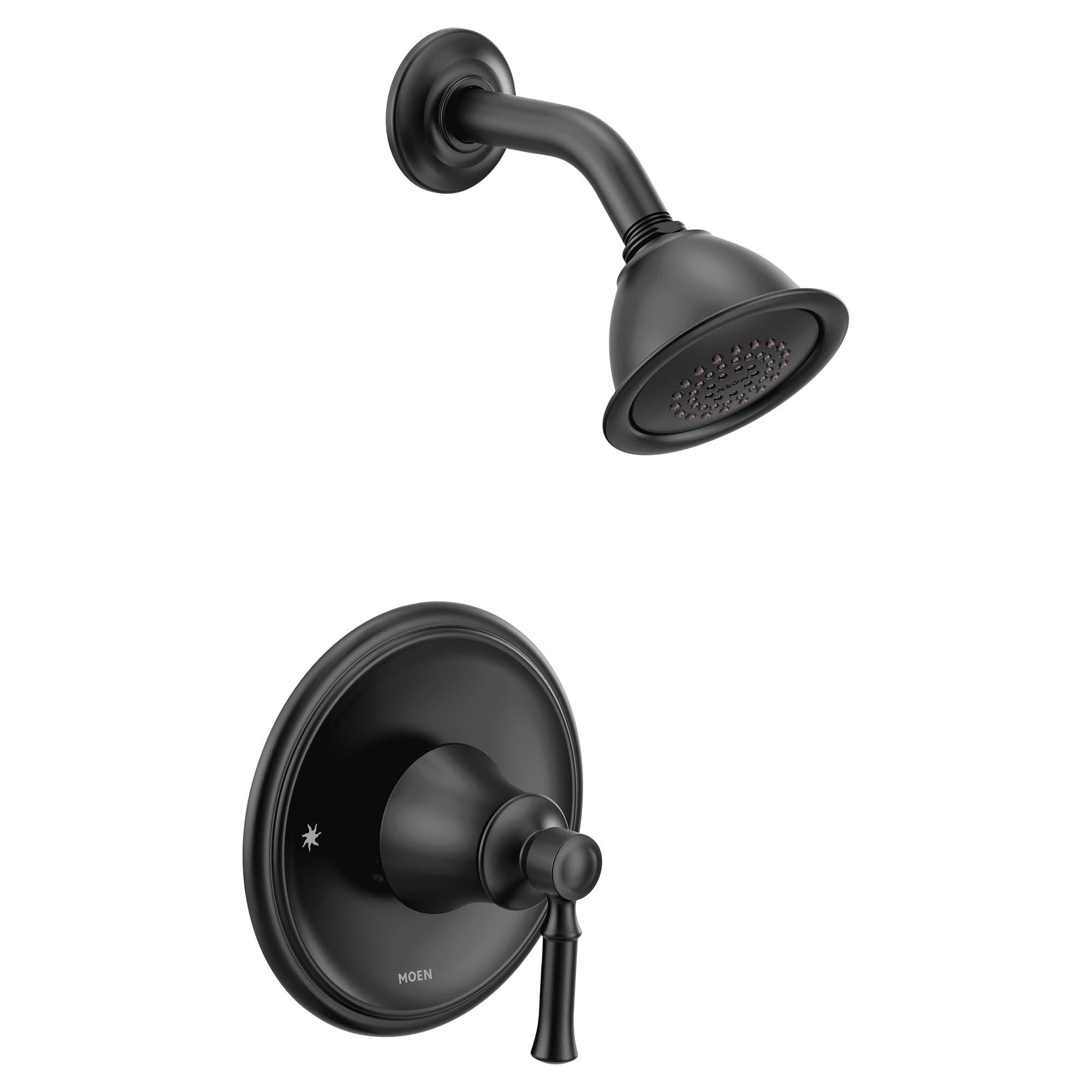 Moen Dartmoor Posi Temp Bathroom Tub Faucet Trim Only Kit in Matte Black - T2182BL