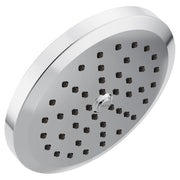 Moen One Function 6 3/4 Inch Wide Diameter Rain Showerhead with Immersion Rainshower Technology in Chrome - S178