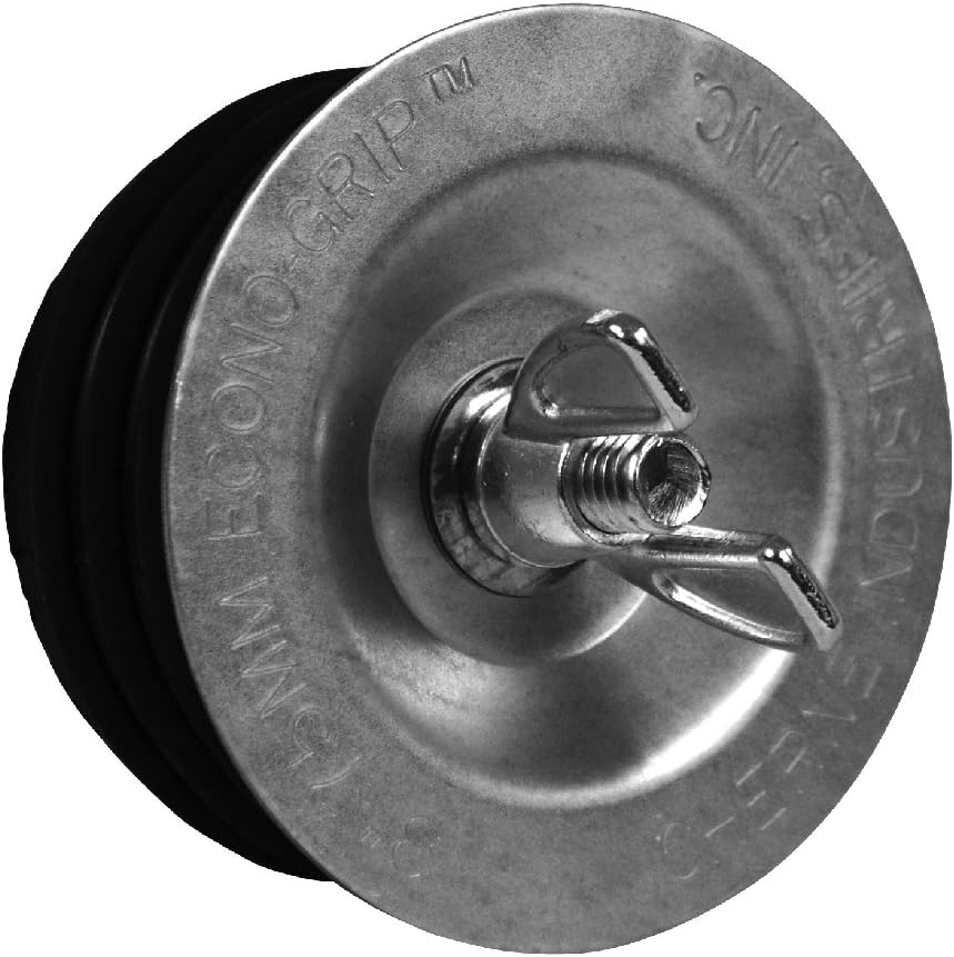 Cherne 271535 Steel Mechanical Econ-O-Grip Test Plug 3in