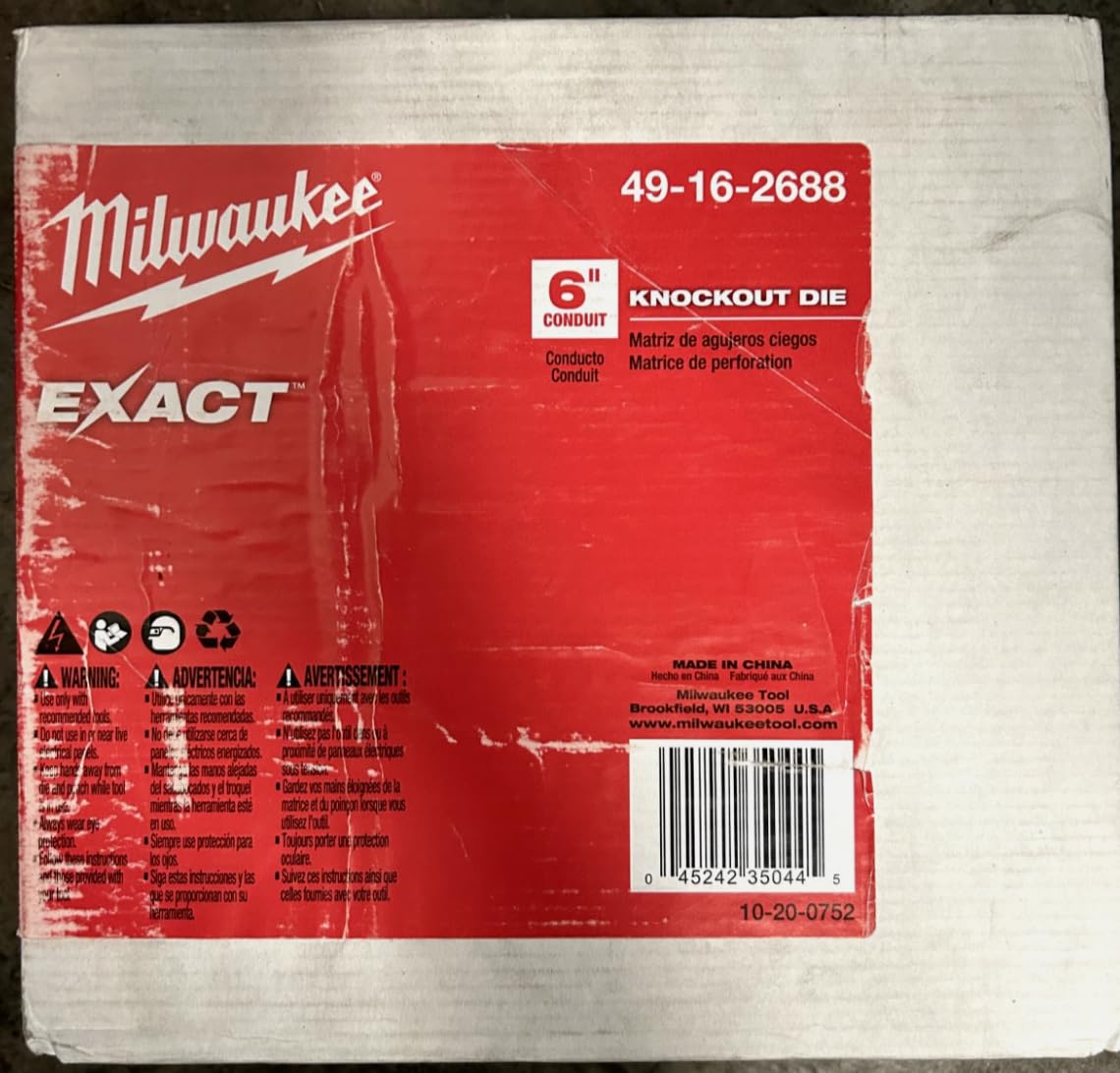 Milwaukee 49-16-2688 EXACT 6 in. Die