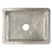 Native Trails CPK579 Cocina 24" Copper Kitchen Sink: Brushed Nickel