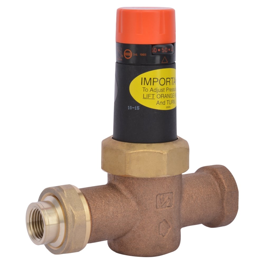 Cash Acme 23135-0045 Pressure Reducing 1/2 Inch Lead Free Brass