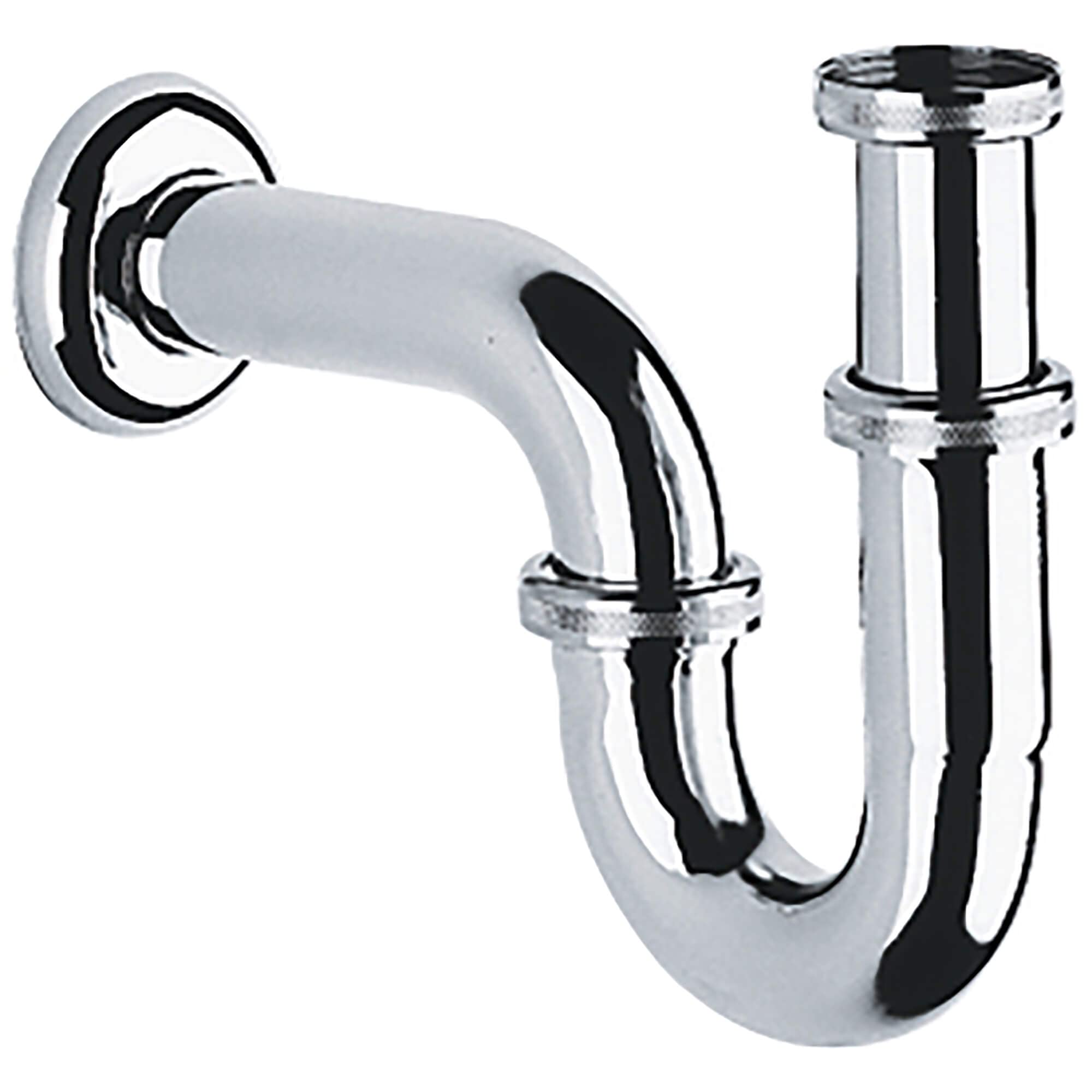 Grohe Repair Parts 28947000 1 1/4" P-Trap in Grohe Chrome