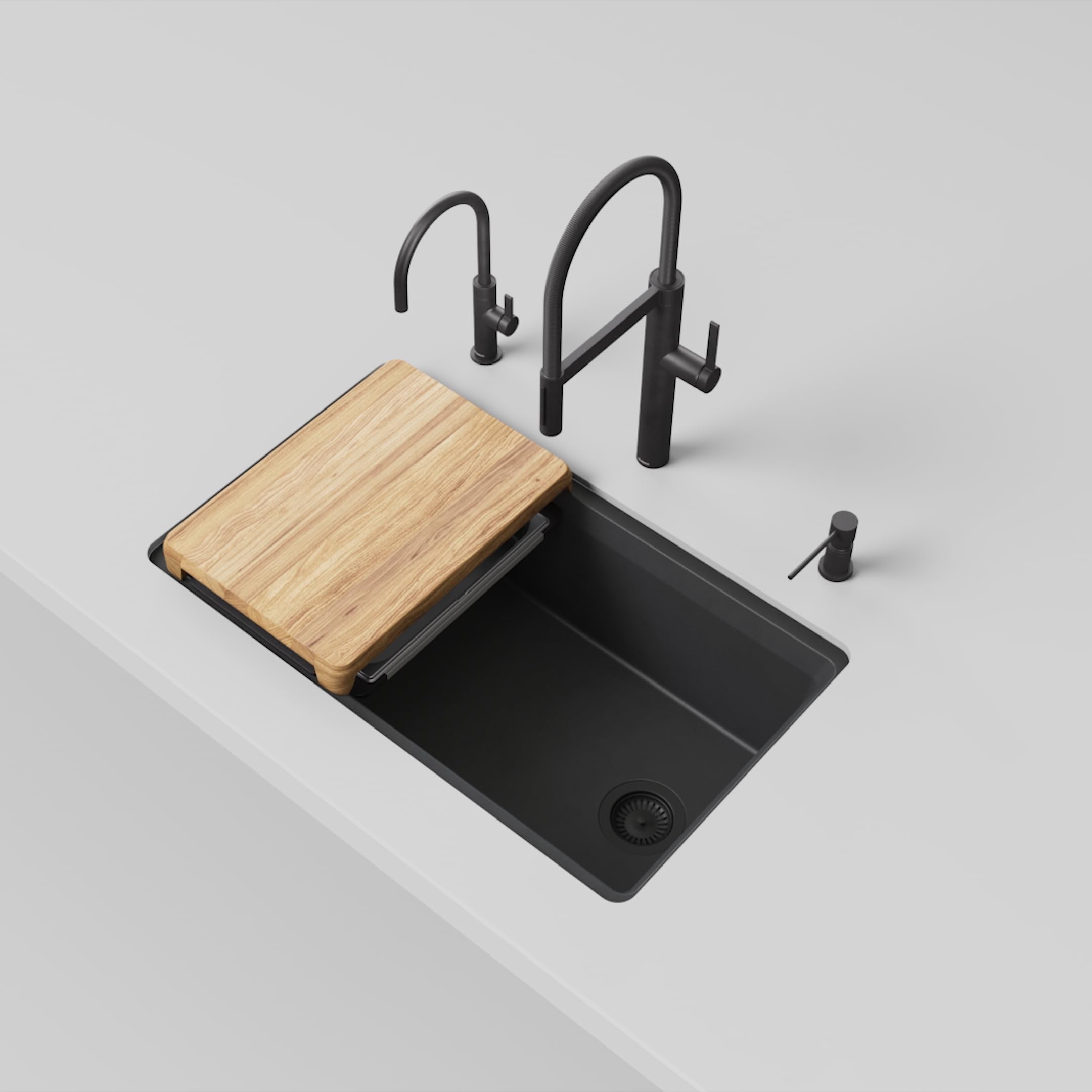 Blanco Inteos Bridge Cutting Board in Ash Wood - 443336