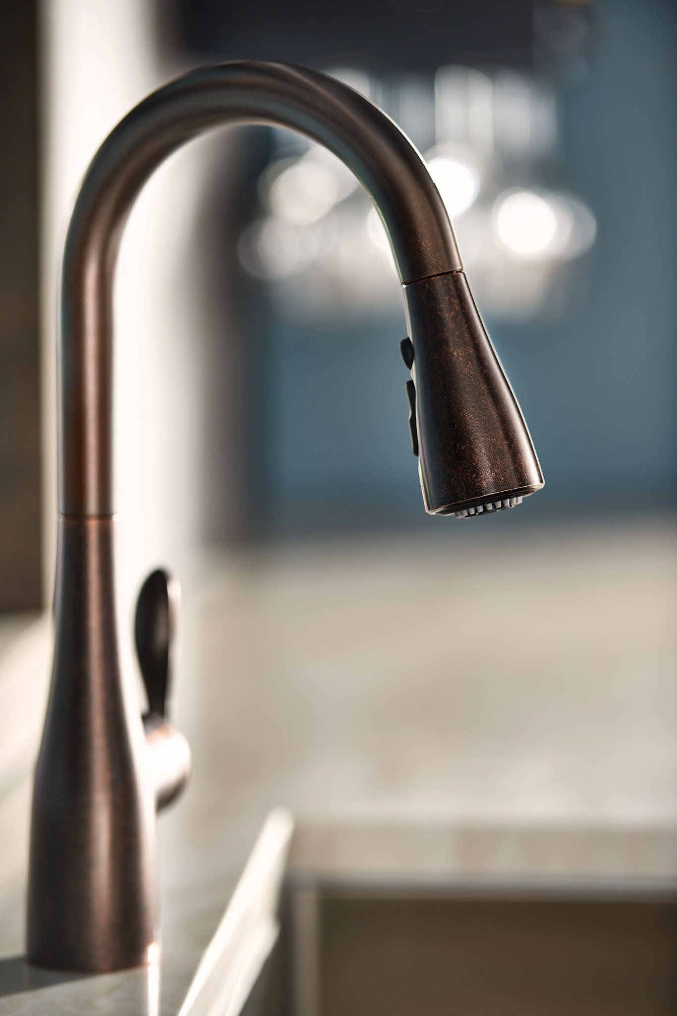 Moen Arbor Pull-Down Kitchen Faucet in Oil Rubbed Bronze - 7594ORB