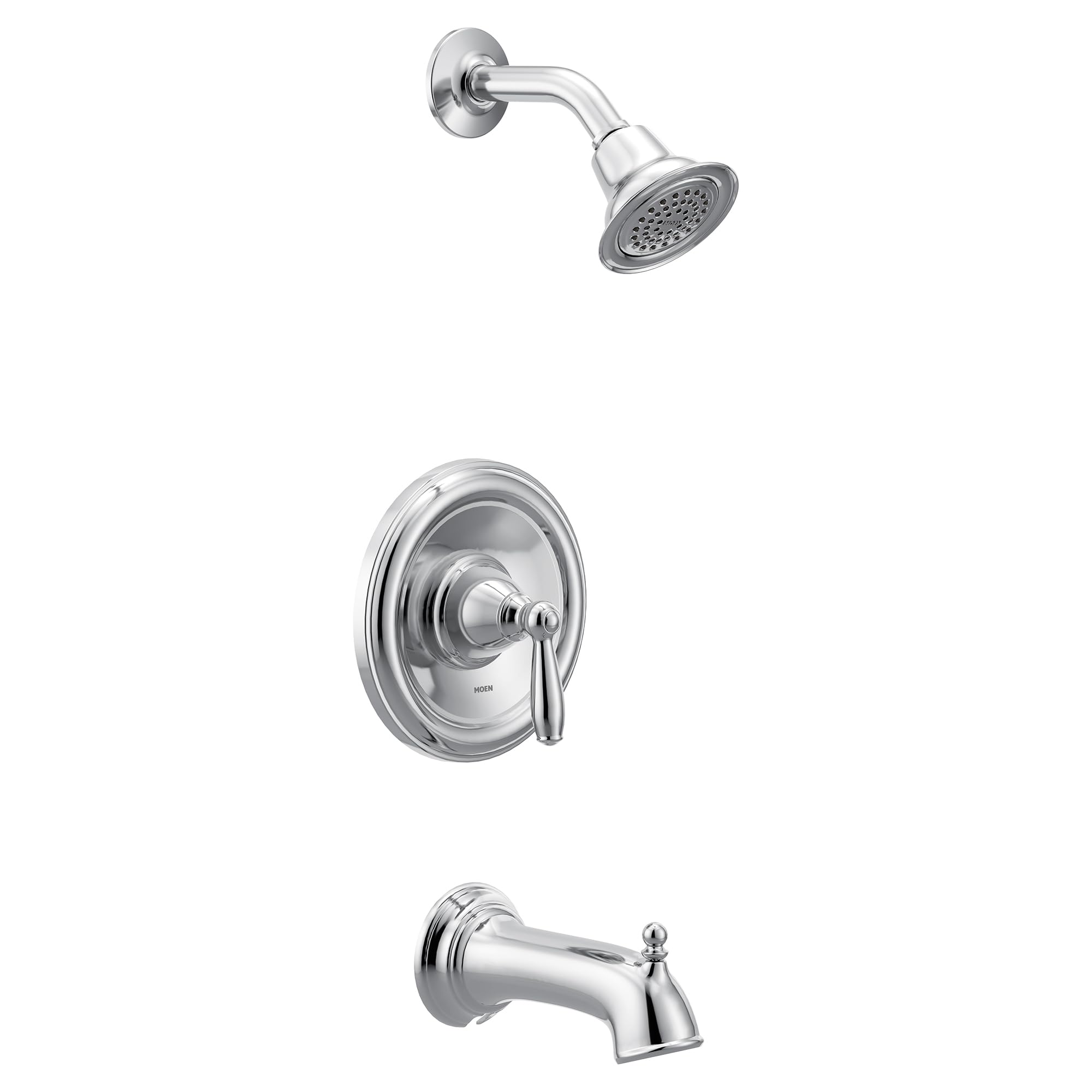 Moen Brantford Tub and Shower Trim Kit in Chrome - T62153