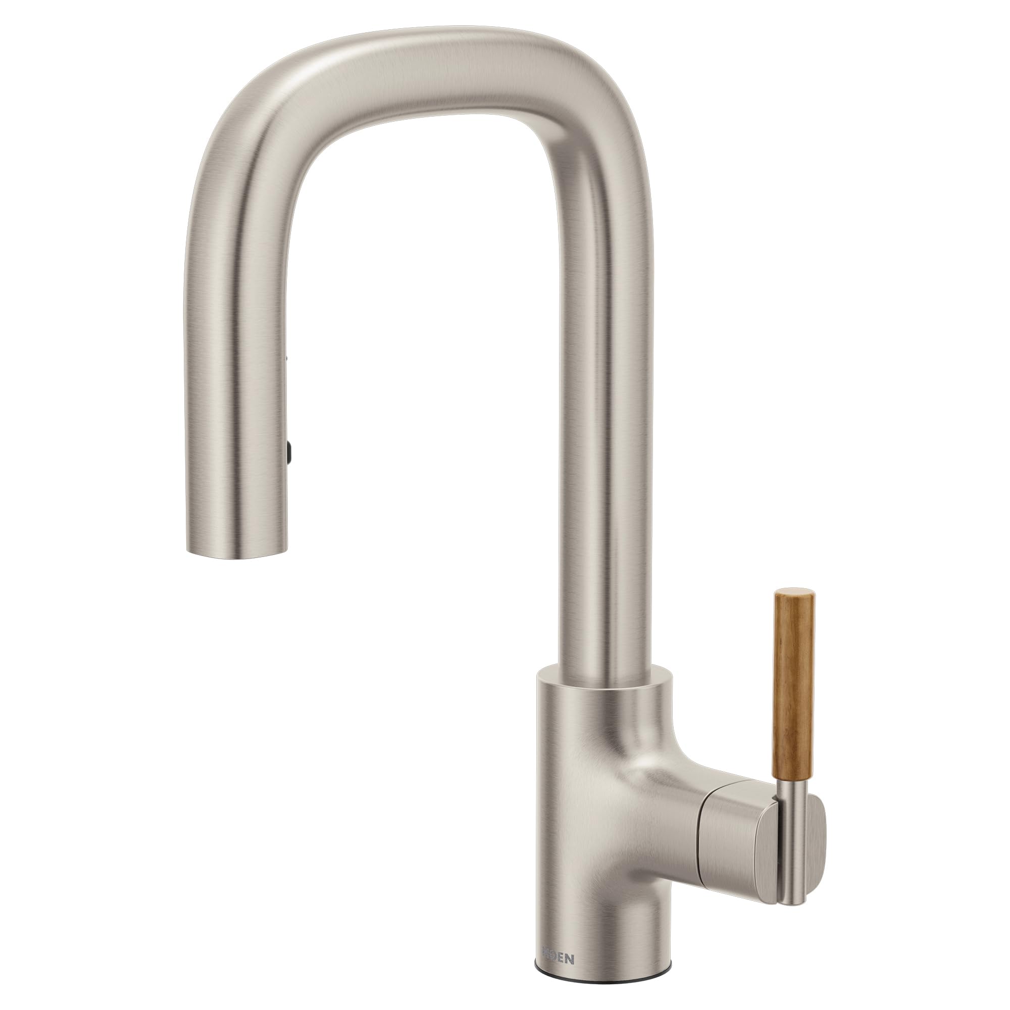 Moen Tenon One Handle Modern Bar Pulldown Faucet in Spot Resist Stainless - S64001SRS