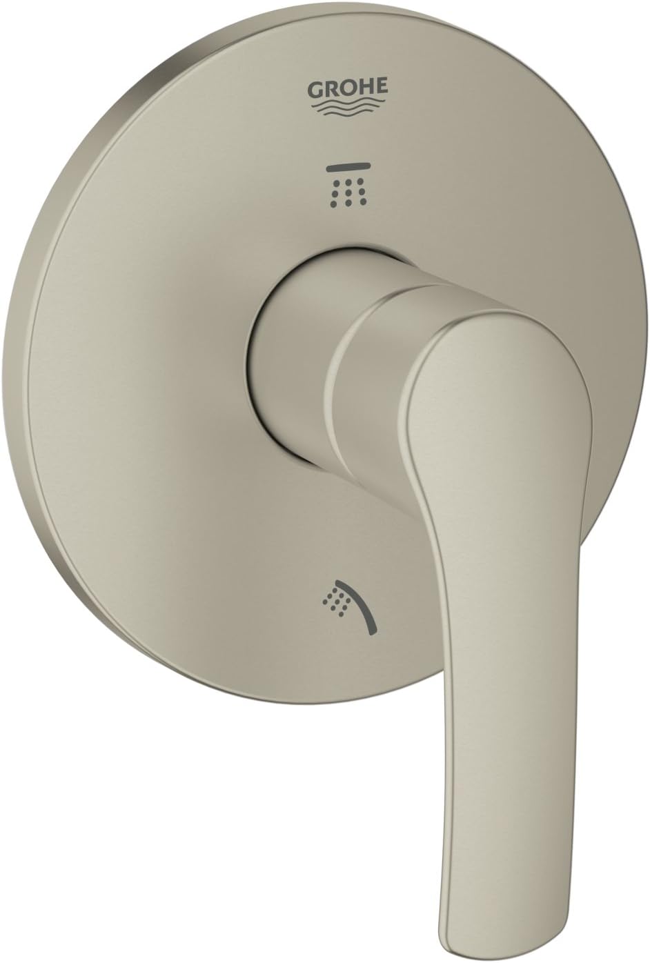 Closeout Open Box Grohe 19970EN2 Eurosmart 2015 2-Way Diverter In Brushed Nickel Finish