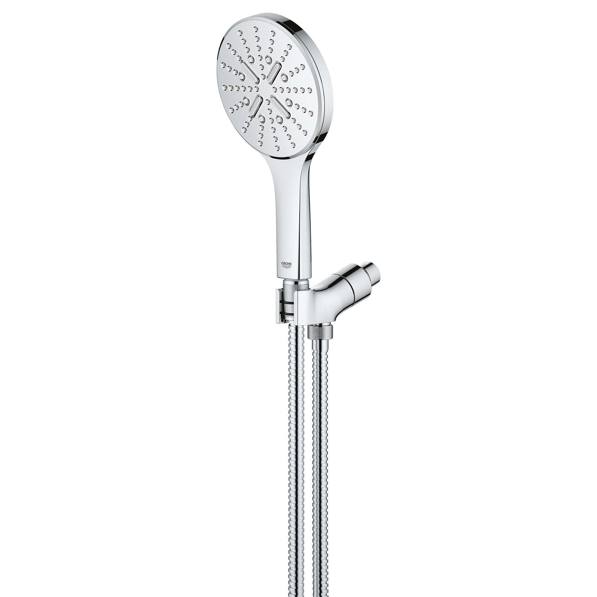 Grohe Rainshower 26604EN0 Hand Shower Kit - 3 Sprays, 1.75 gpm in Grohe Brushed Nickel