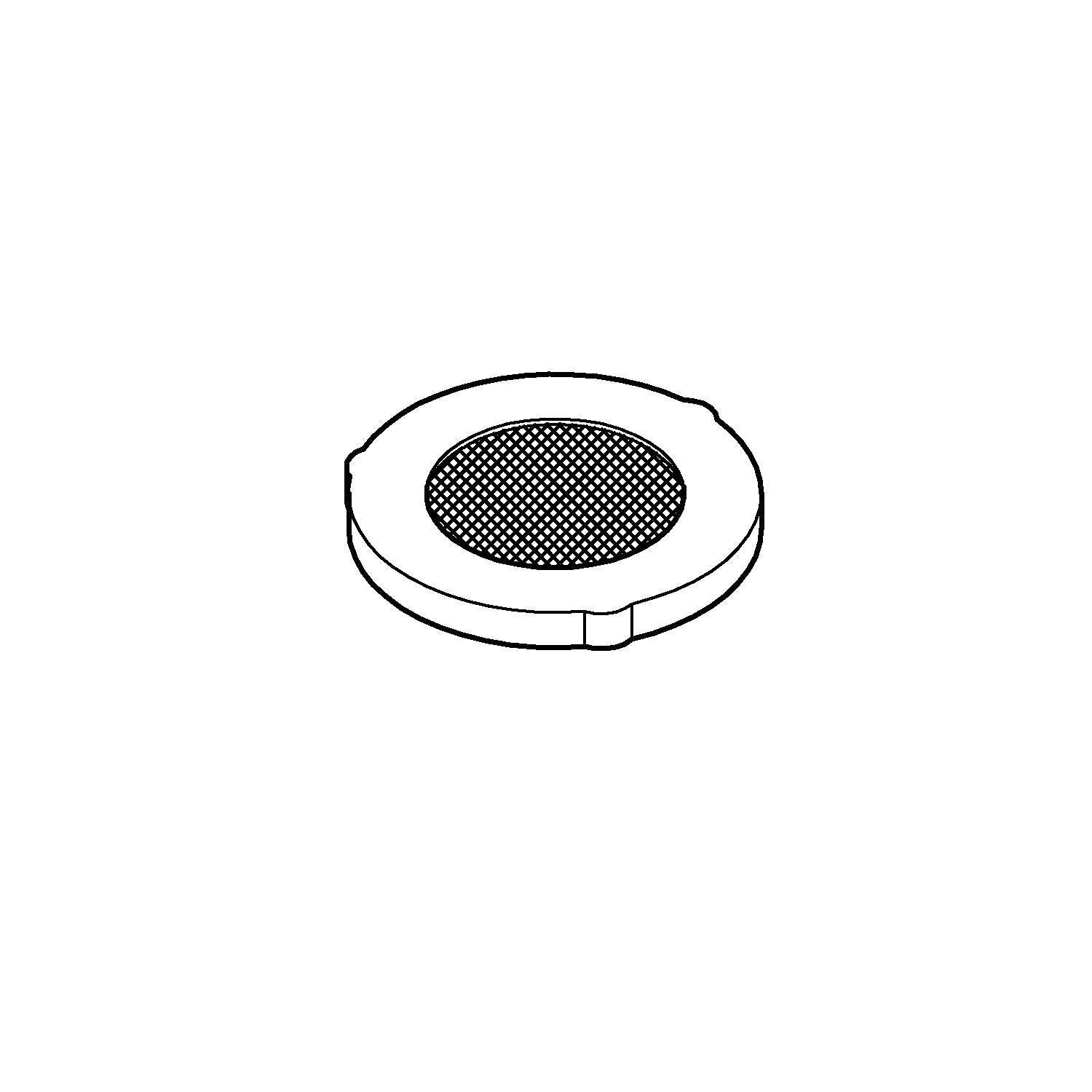 Grohe Repair Parts 0726400M Dirt Strainer in Grohe Chrome