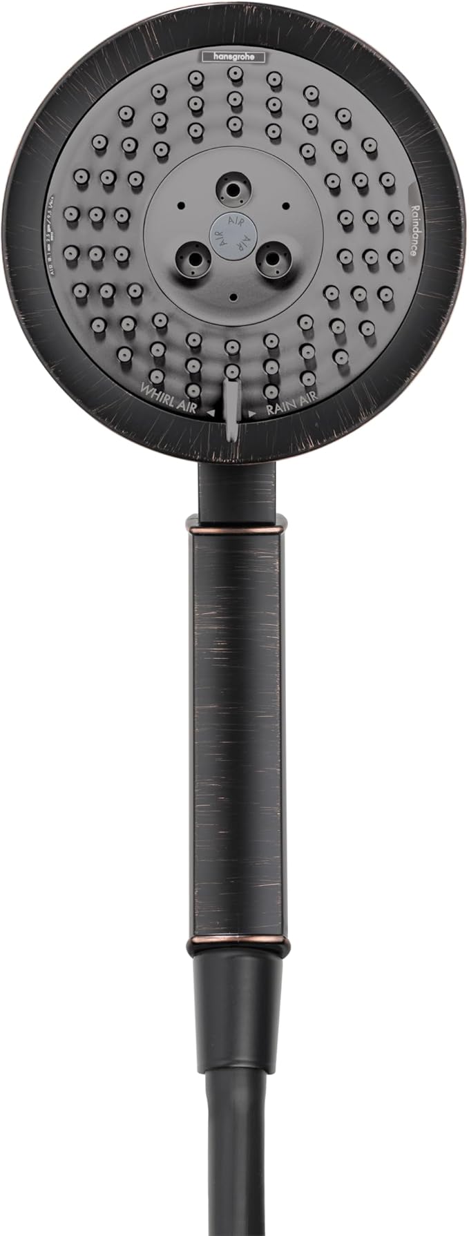 Hansgrohe 28548921 Raindance Classic Handshower 100 3-Jet, 2.5 GPM in Rubbed Bronze