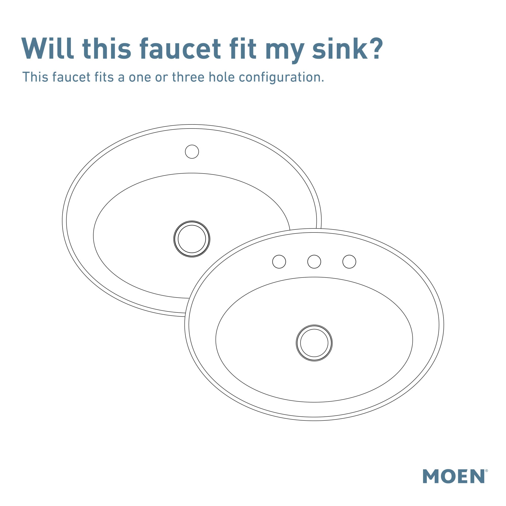 Moen Doux One Handle High Arc Laminar Stream Bathroom Faucet Modern Bathroom Sink Faucet in Brushed Nickel - S6910BN