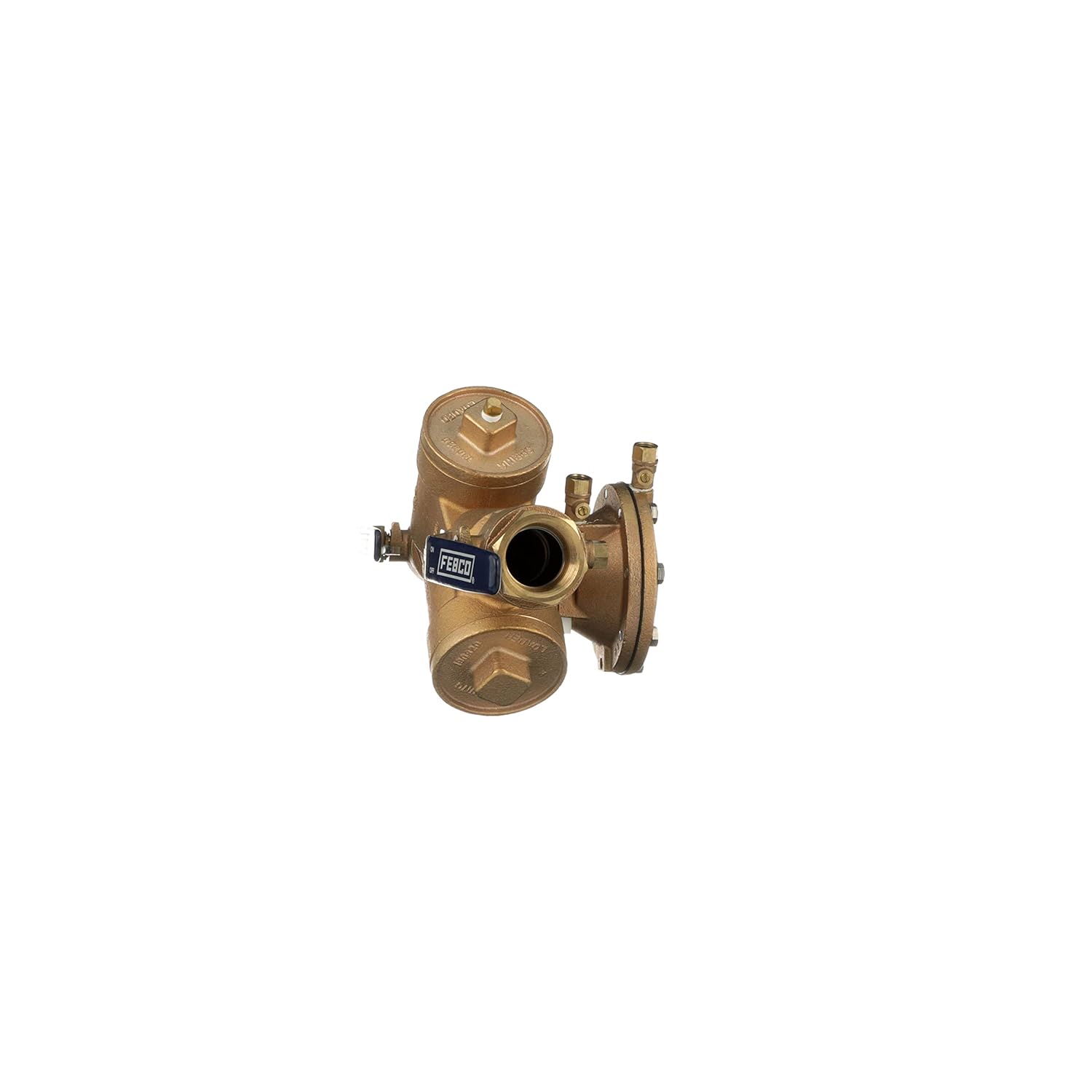 FEBCO 825GBV Reduced Pressure Zone Backflow Preventer 1-1/2 Inch Bronze
