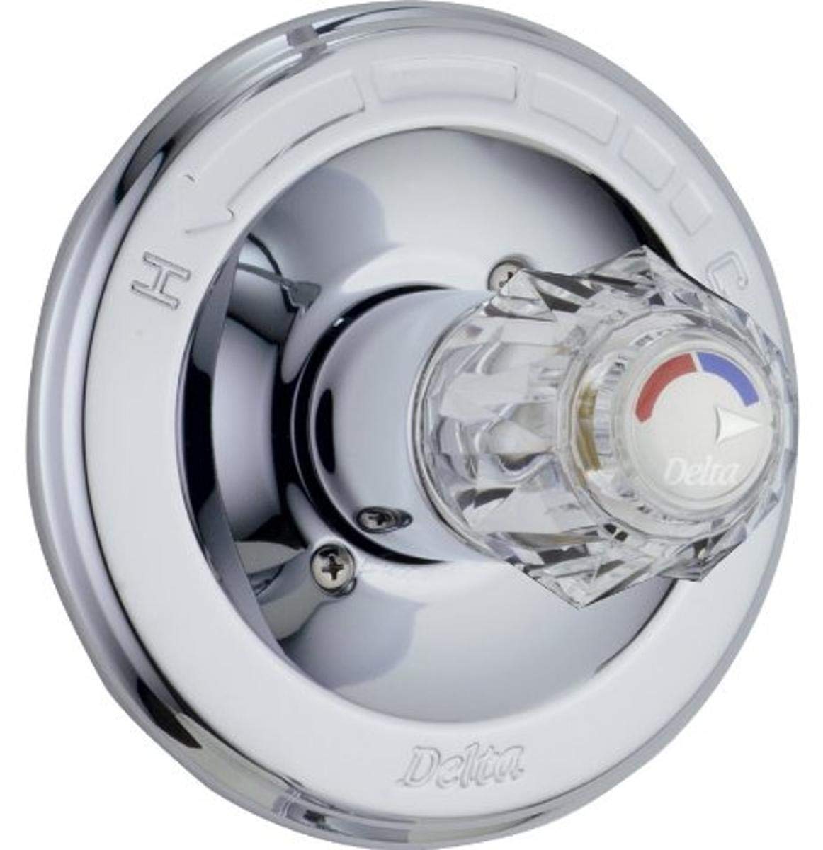 Delta Classic T13022 Monitor 13 Series Valve Only Trim - Single Handle Knob: Chrome