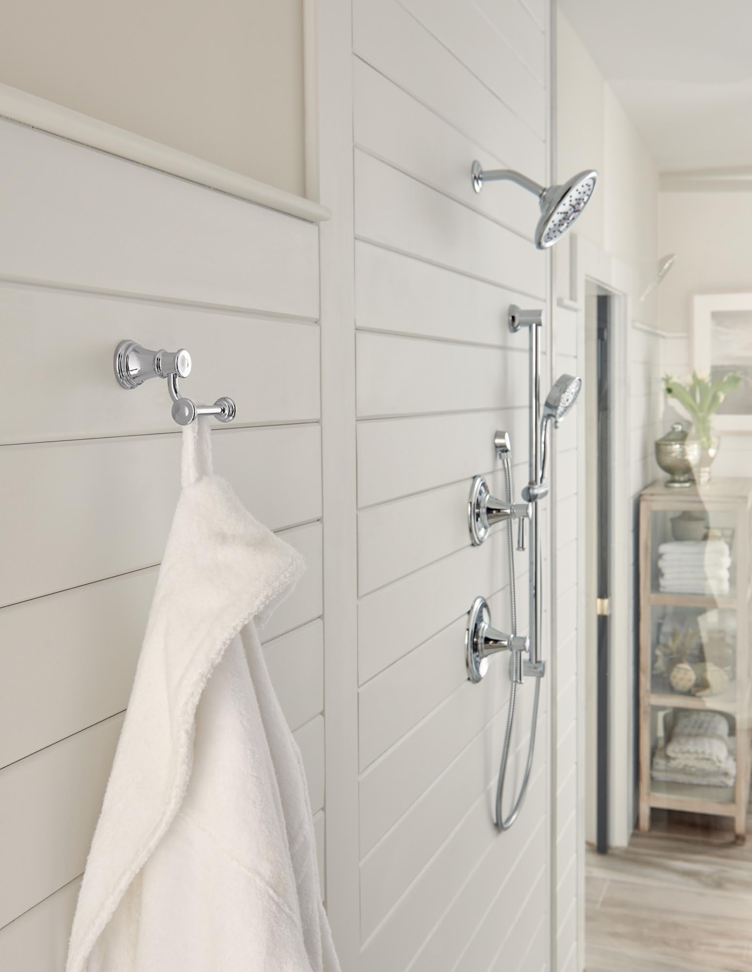 Moen Belfield Posi Temp Tub/Shower Trim Kit Without Valve in Brushed Nickel - T2313BN