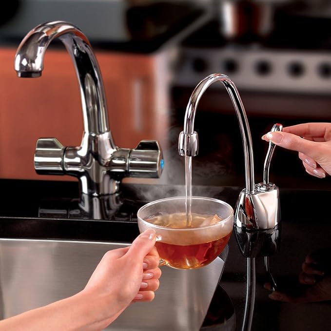 InSinkErator Indulge GN1100 Contemporary Instant Hot Water Dispenser Faucet in Chrome - 44251