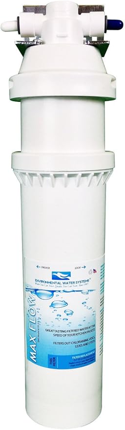Environmental Water Systems Essential Max Flow Drinking Water Filtration System - SS-2.5