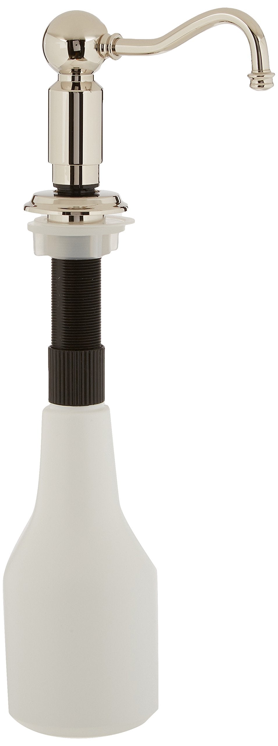ROHL Soap Dispenser with One-Touch Operation - Polished Nickel