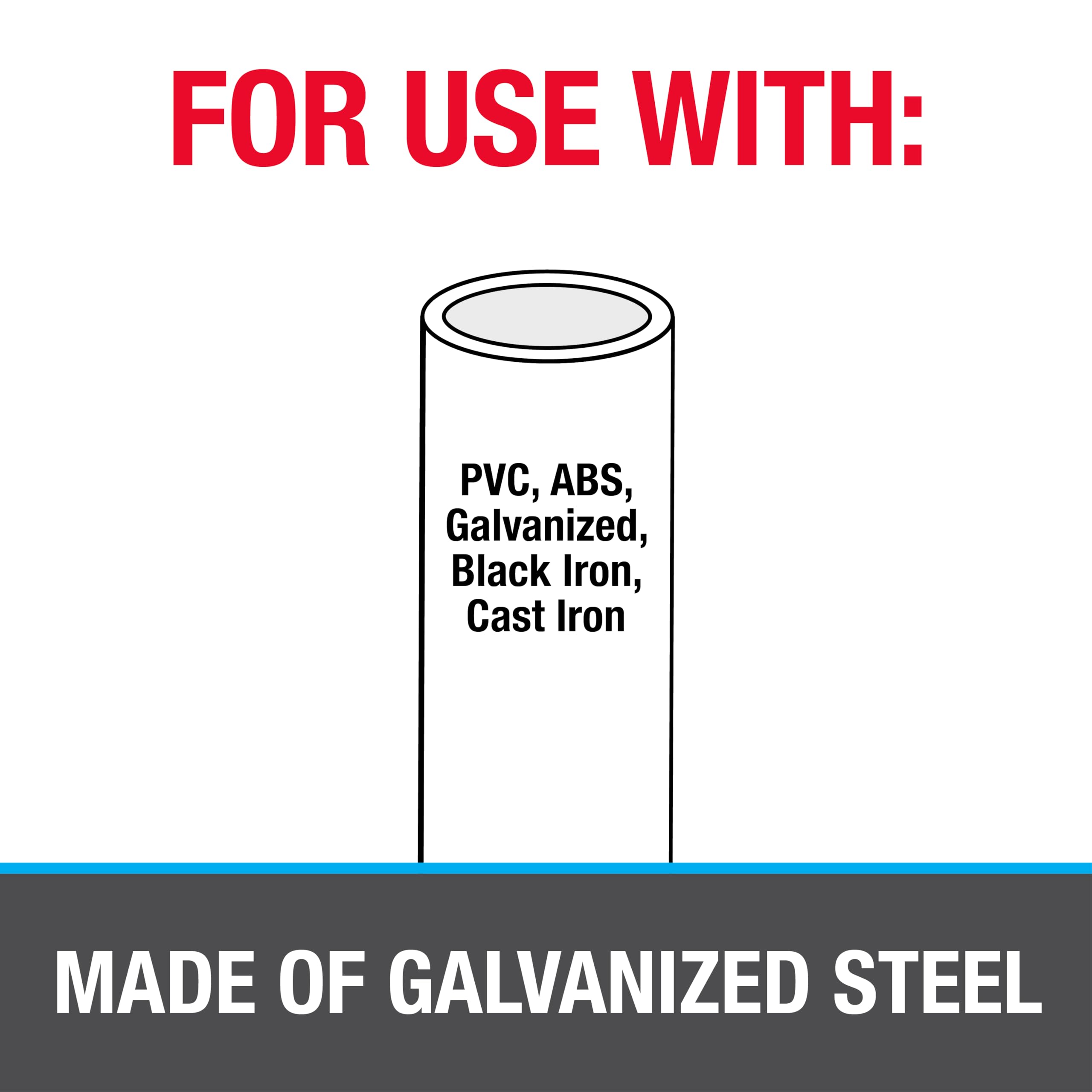 Oatey 3/4" x 10' Galvanized Steel Hanger Strap - 33923 - 25 pack