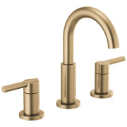 Delta Nicoli Two Handle Widespread Bathroom Faucet in Champagne Bronze - 35749LF-CZ