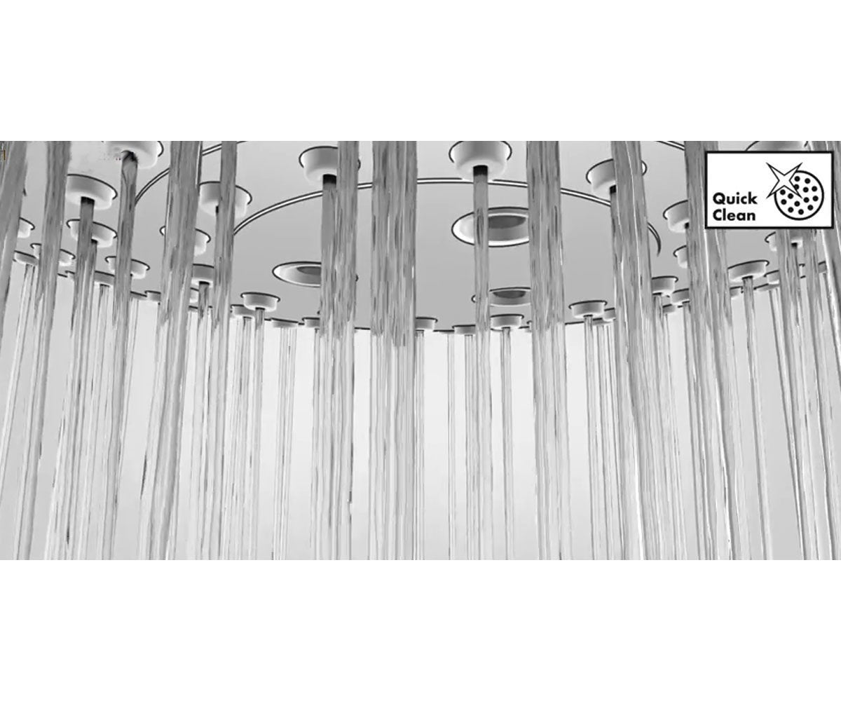 Hansgrohe 04266820 Raindance S Wallbar Set 120 3-Jet 24", 2.5 GPM in Brushed Nickel