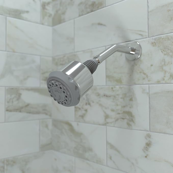 Hansgrohe 28496001 Clubmaster Shower Head 3-Jet, 2.5 GPM in Chrome