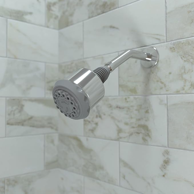 Hansgrohe 28496001 Clubmaster Shower Head 3-Jet, 2.5 GPM in Chrome - 5 Pack