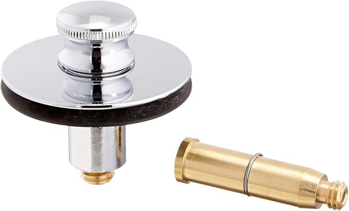 Watco Push-Pull Replacement Stopper with 5/16 and 3/8 in. Pin Adaptor in Chrome Plated - 38516-CP