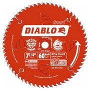 Diablo 7.5 inch, 60-Teeth Ultra Finish Saw Blade - D0760X