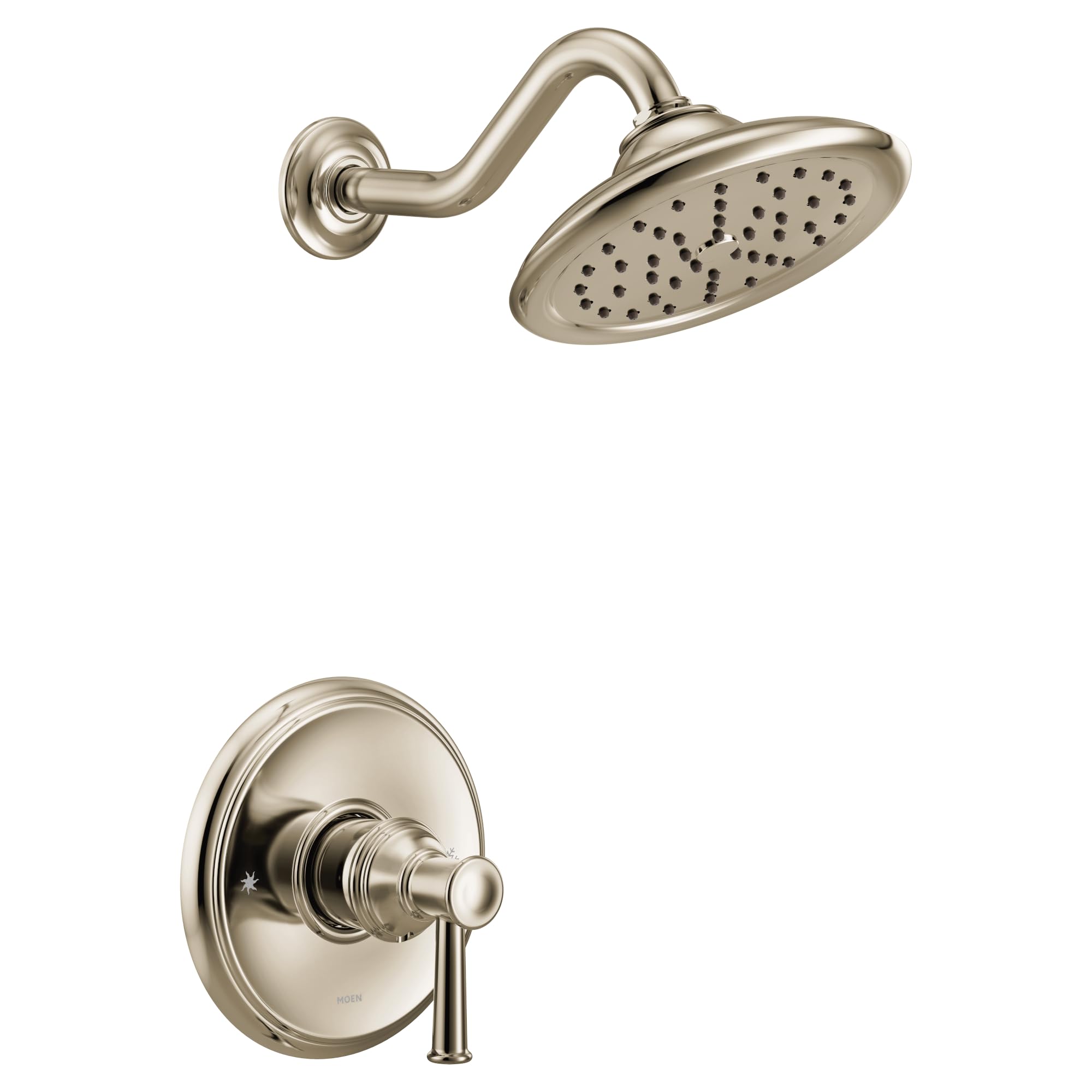 Moen Belfield M CORE 3 Series 1 Handle Eco Performance Shower Trim Kit Polished in Polished Nickel - UT3312EPNL