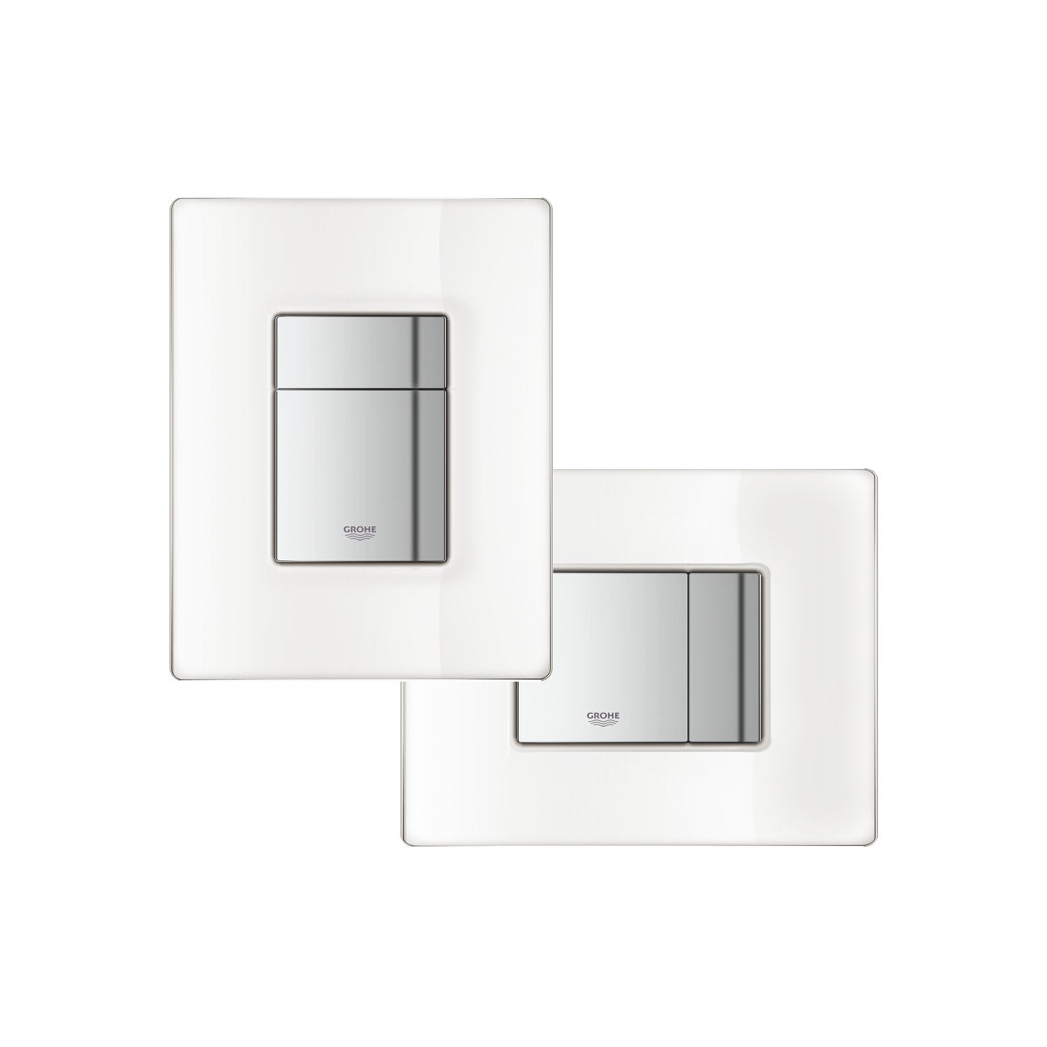 Grohe Skate 38845LS0 Wall Plate in Grohe Moon White
