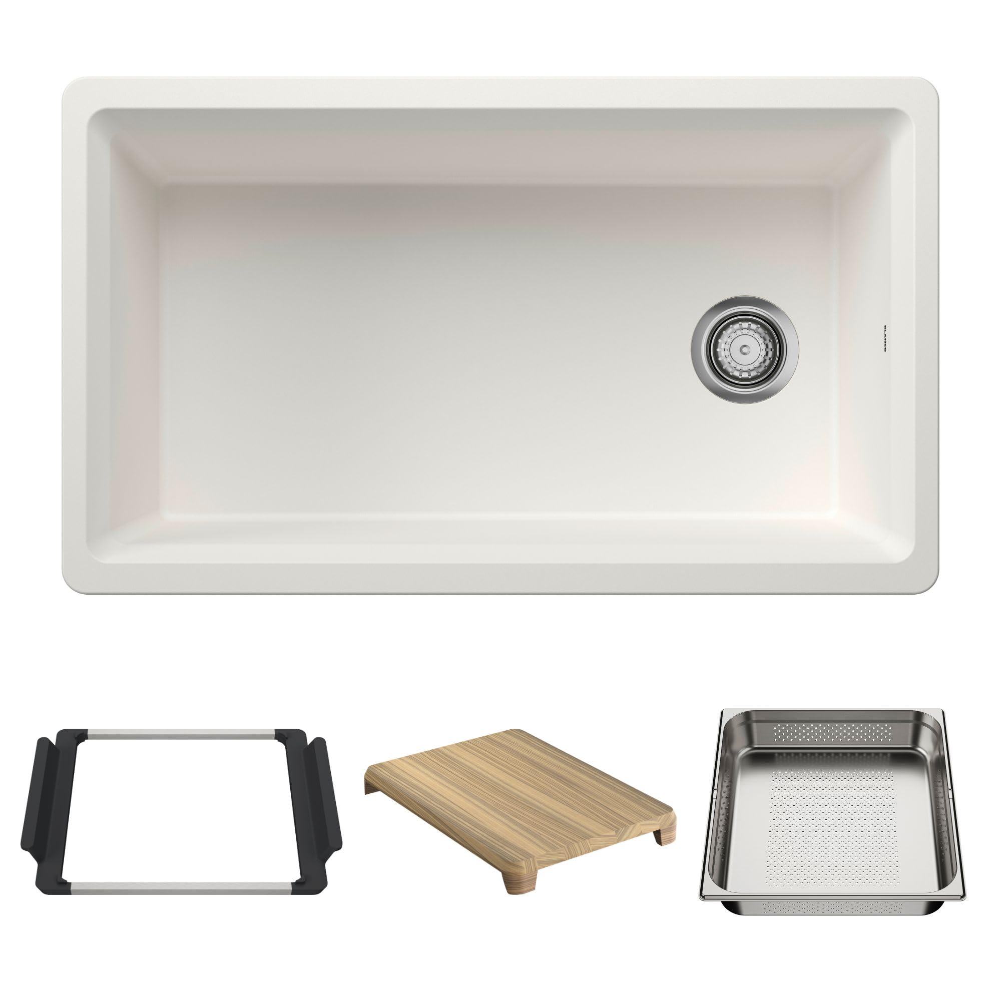 Blanco Inteos 33" Kitchen Sink in White - 443314