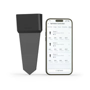 Moen Smart Wireless Soil Sensor Automatic Moisture Meter Measurement for Lawn Plant Water Meter for Exterior Enclosures in Black - WISNS002G1USA