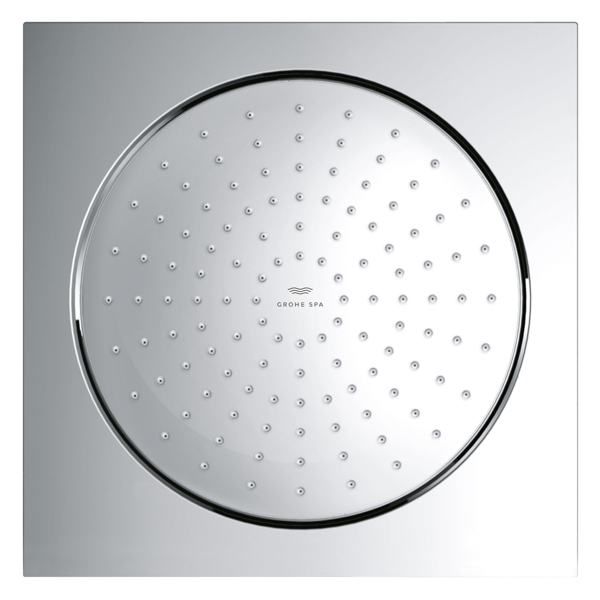 Grohe Rainshower 26881000 10" Shower Head - 1 Spray, 1.75 gpm in Grohe Chrome