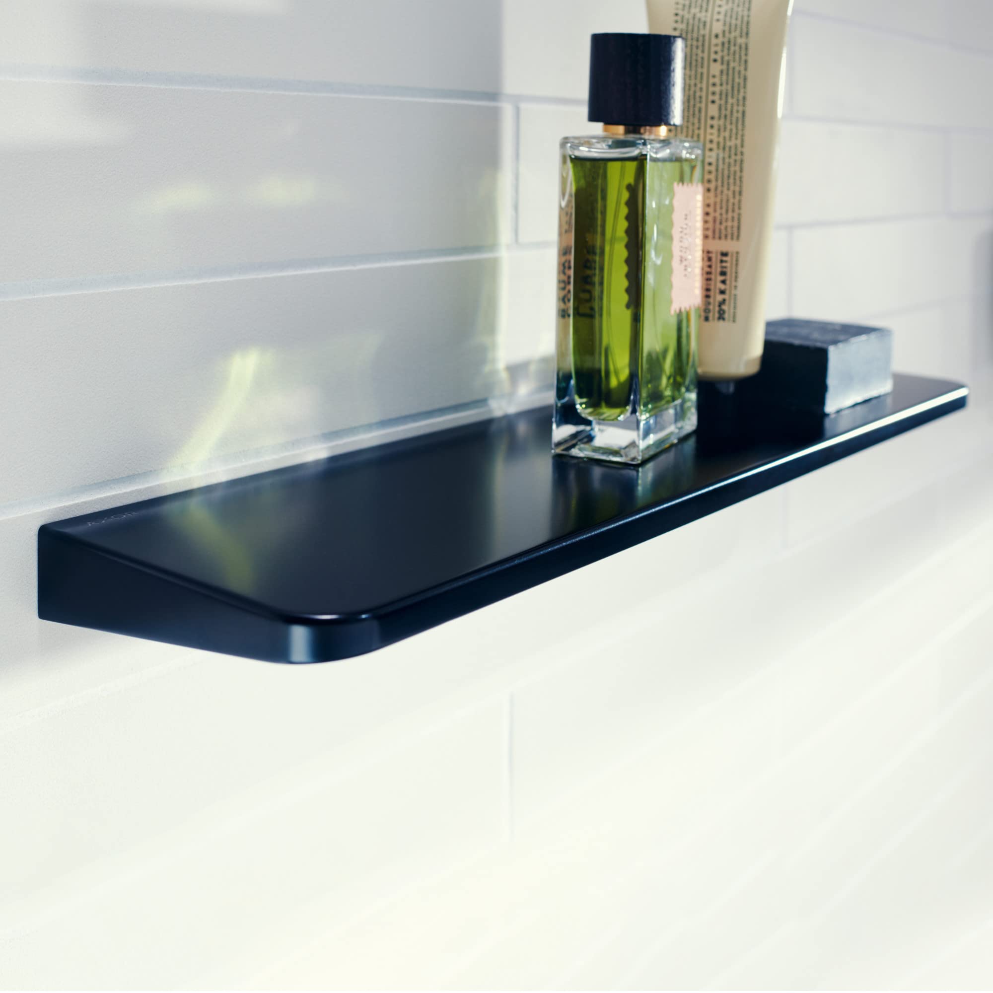 AXOR 42844000 Universal Circular Shelf, 16" in Chrome
