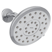 Moen Verso Infiniti Dial Round Rain Shower Head 7 Inch Diameter Spray Head in Chrome - 220R7