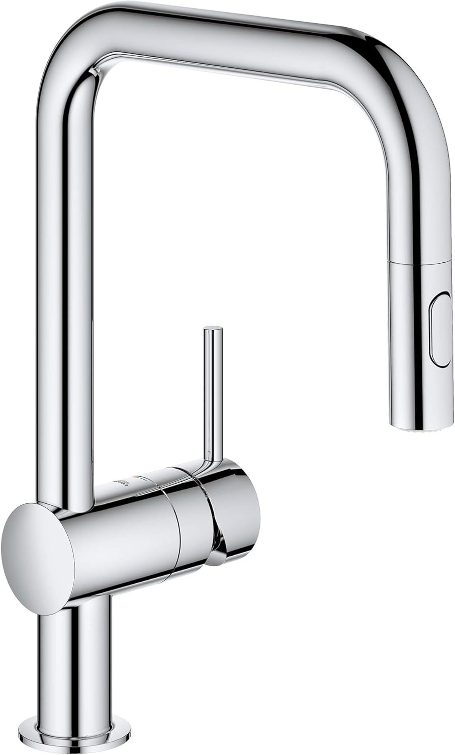 Grohe 32319003 Single-Handle Pull Down Kitchen Faucet Dual Spray 1.75 GPM In Starlight Chrome Finish
