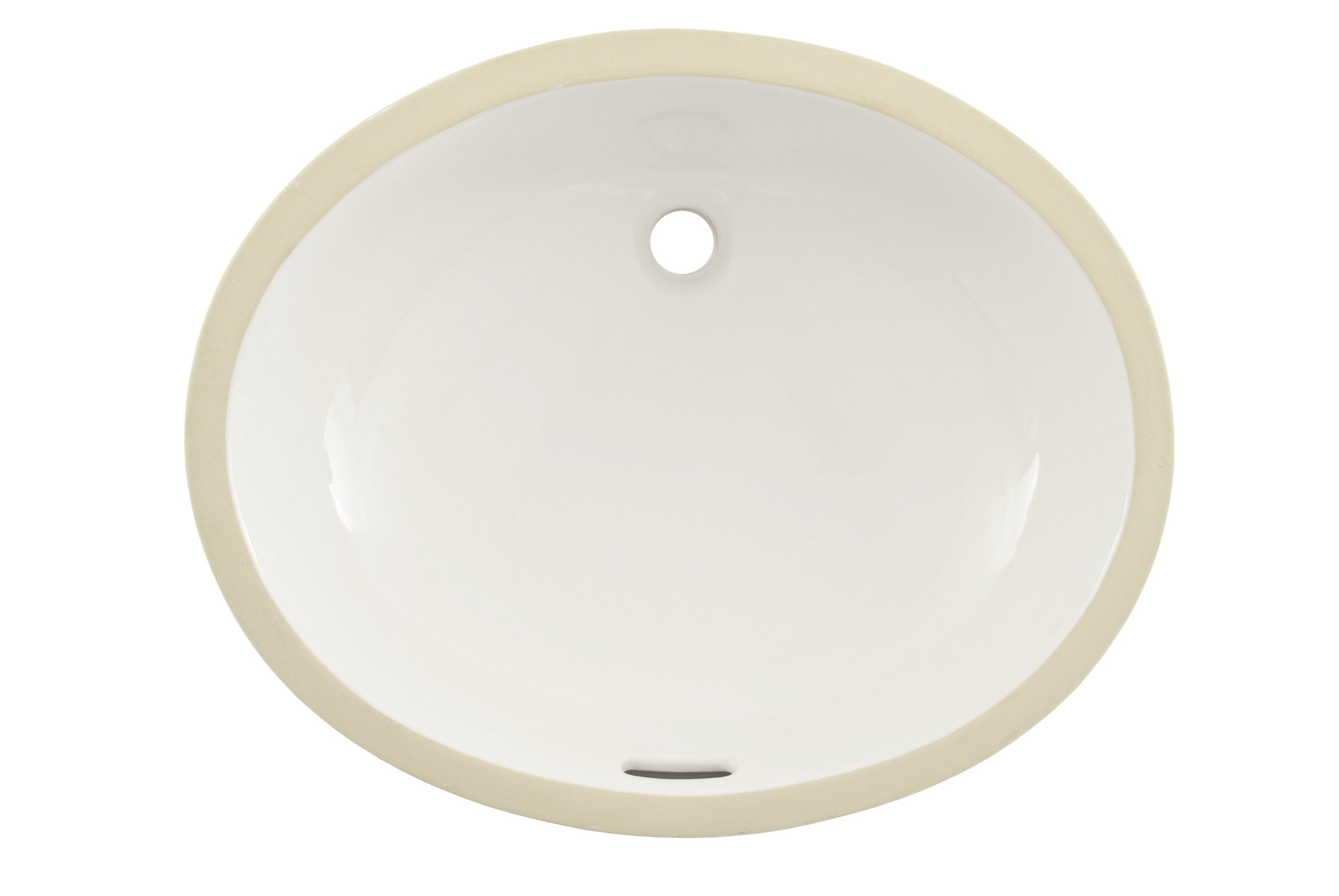 TOTO Rectangular Undermount Bathroom Sink - Cotton White