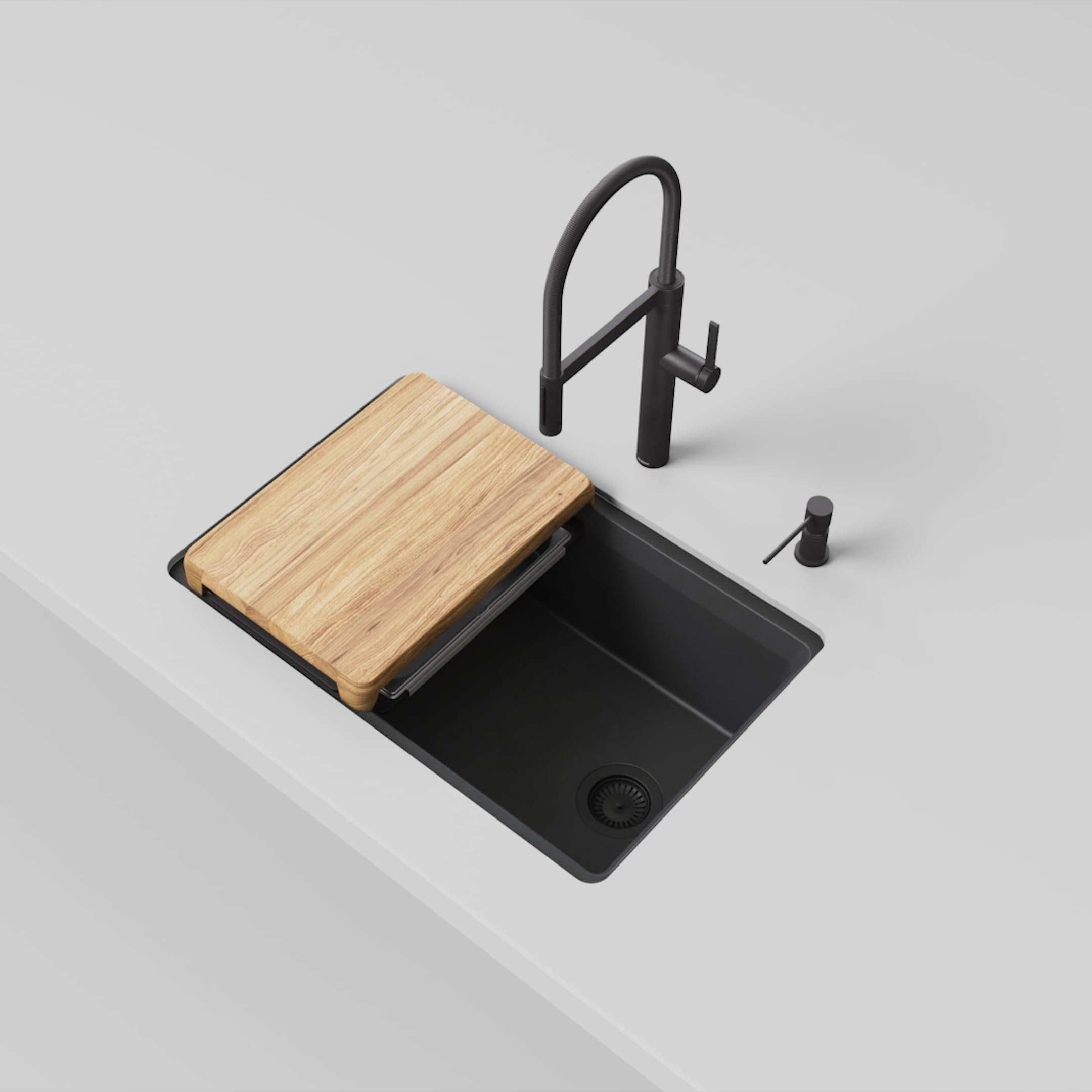 Blanco Inteos Bridge Cutting Board in Ash Wood - 443336