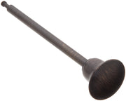 Venetian bronze lift rod and finial with textured cylindrical shaft and wide dome-shaped knob at base.