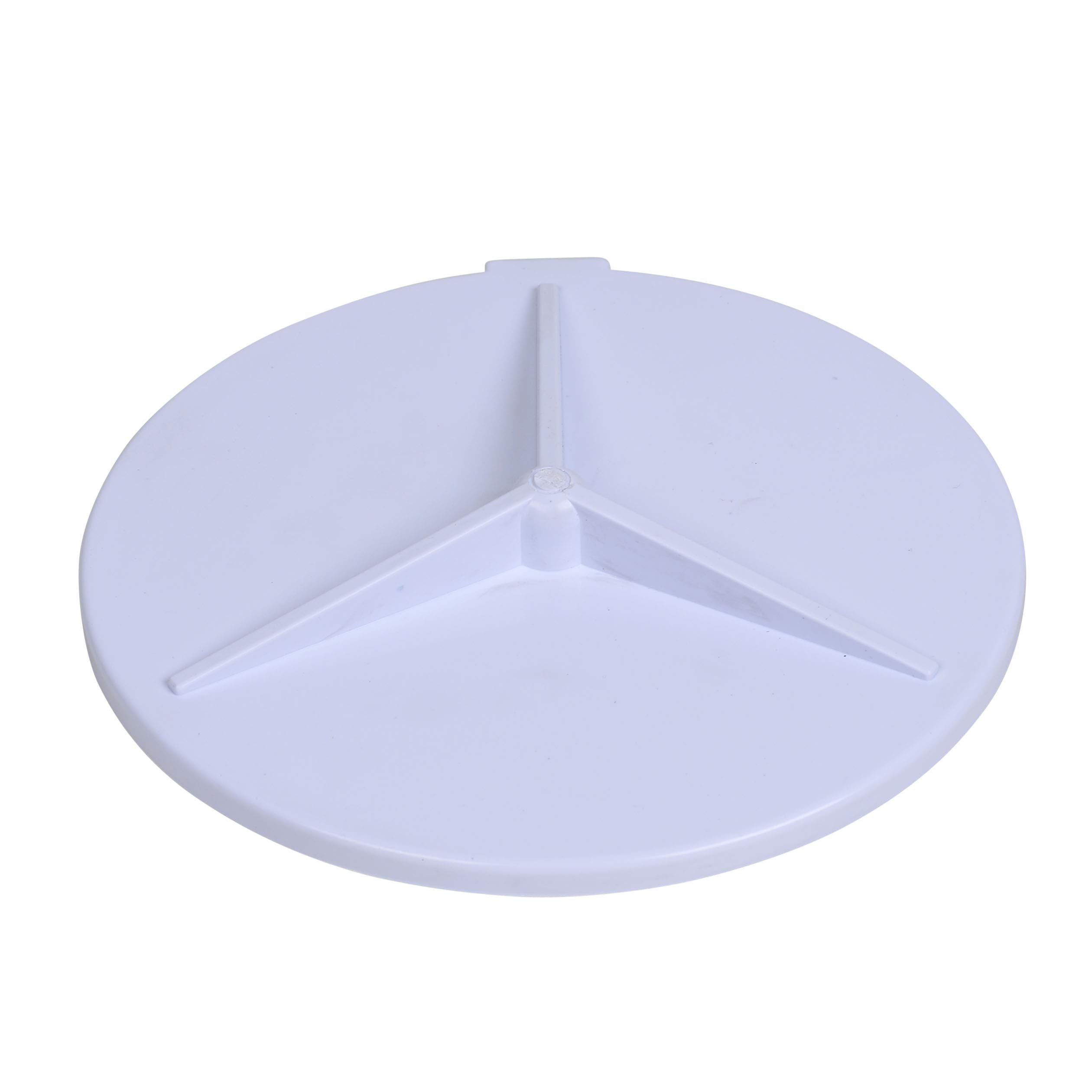 Oatey 4 in. PVC Flapper with O-Ring for Backwater Valve in White - 43927